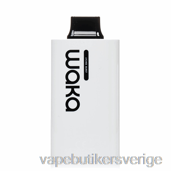 Vape Sverige Waka Sopro Pa10000 Engångslitchi Burst